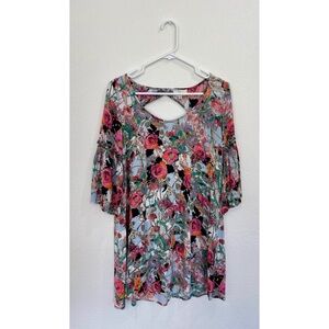 T2love Multicolor Floral Blouse